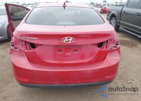 2016 Hyundai Elantra Se from USA, damaged, VIN KMHDH4AE0GU489431